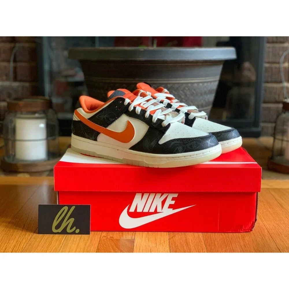 Size 10.5 Nike Dunk Low PRM "Halloween" - Picture 4 of 6